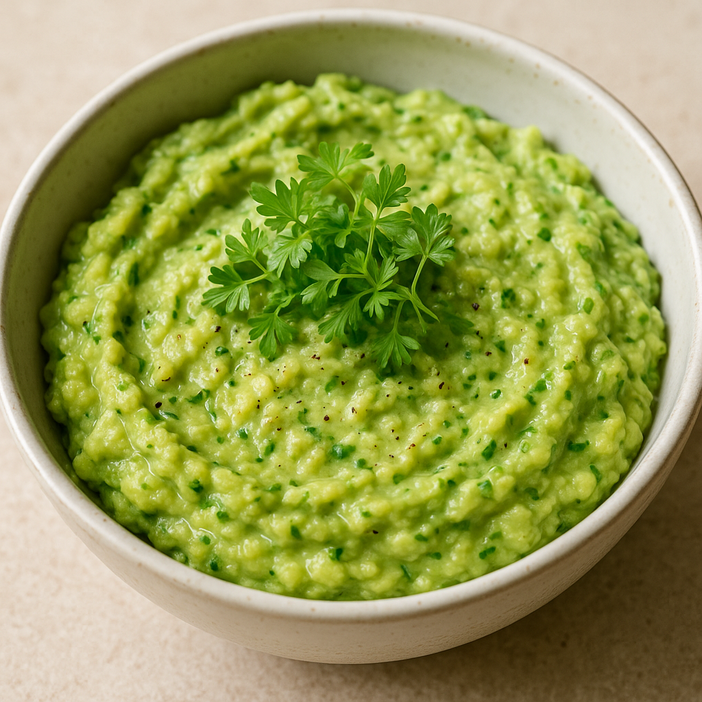 Chervil Microgreen and Avocado Spread — Chervil microgreens recipe