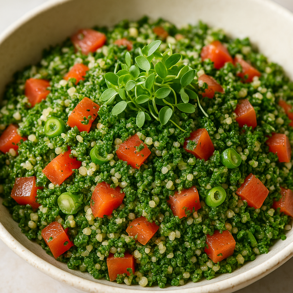 Parsley Microgreens Tabbouleh (15-Minute Lebanese Side Dish) — Parsley microgreens recipe